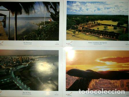M&eacute;dailles th&eacute;matiques: lote l6 8 laminas turismo argentina mercosur paisajes poster