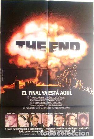 M&eacute;dailles th&eacute;matiques: antiguo afiche poster original d cine the end