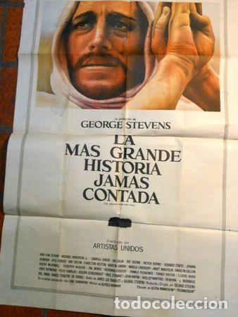 M&eacute;dailles th&eacute;matiques: afiche de cine la mas grande historia jamas contada