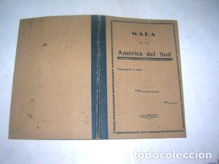 M&eacute;dailles th&eacute;matiques: antiguo mapa de la america del sur alumno grado ano plano