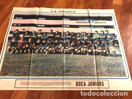 M&eacute;dailles th&eacute;matiques: poster la prensa futbol 1971 boca river independiente racing