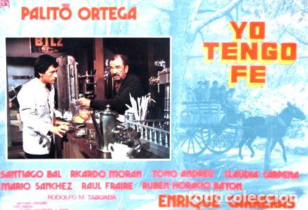 M&eacute;dailles th&eacute;matiques: palito ortega yo tengo fe afiche cine 1974 foto bar
