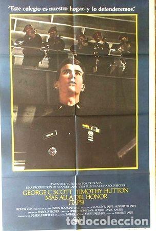 M&eacute;dailles th&eacute;matiques: antiguo afiche poster original de cine mas alla del honor