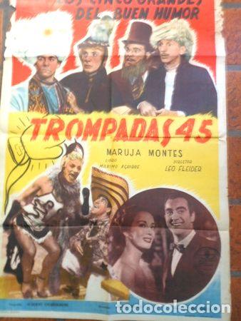 M&eacute;dailles th&eacute;matiques: afiche de cine trompada 45 5 gdes del buen humor n20
