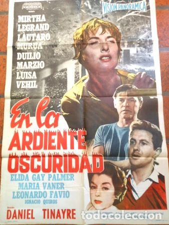M&eacute;dailles th&eacute;matiques: afiche de cine en la ardiente oscuridad mirta legrand n38