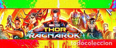 M&eacute;dailles th&eacute;matiques: posters thor ragnarok personajes 2017 130x60 cm