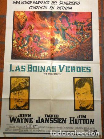 M&eacute;dailles th&eacute;matiques: afiche de cine las boinas verdes cod 334