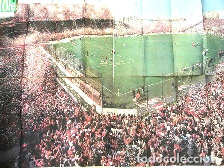 M&eacute;dailles th&eacute;matiques: poster gigante cancha independiente cai