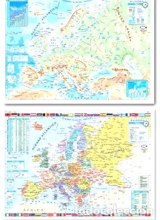 M&eacute;dailles th&eacute;matiques: mapa europa bifaz fp laminado varillado apto escritura