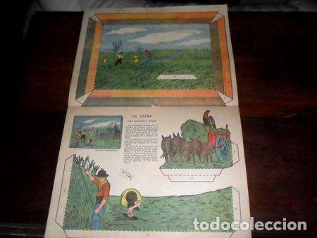 M&eacute;dailles th&eacute;matiques: antigua lamina billiken 1957 poster la zafra cana azucar