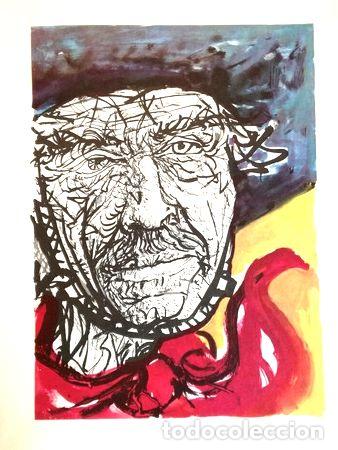Medaglie tematiche: antigua lamina de antonio berni figura de anciano