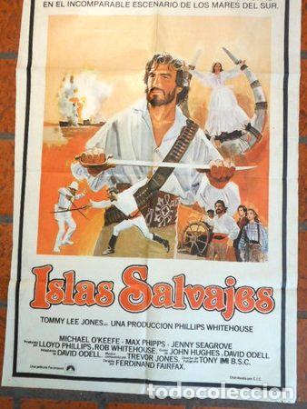 Medallas tem&aacute;ticas: afiche de cine islas salvajes cod 124