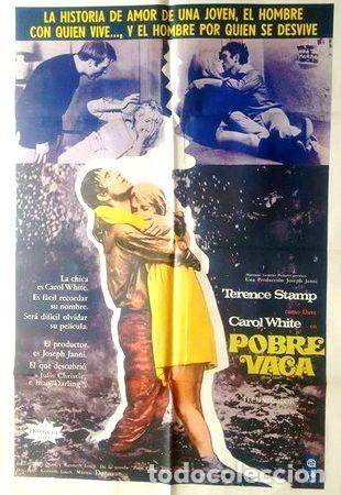 M&eacute;dailles th&eacute;matiques: antiguo afiche poster original d cine pobre vaca