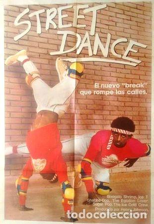 M&eacute;dailles th&eacute;matiques: antiguo afiche poster original d cine street dance