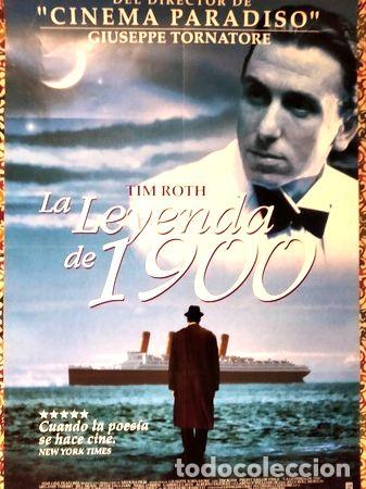 Medaglie tematiche: afiche la leyenda de 1900 giuseppe tornatore original