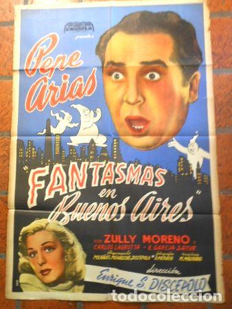 Medaglie tematiche: afiche de cine fantasmas de buenos aires discepolo n6
