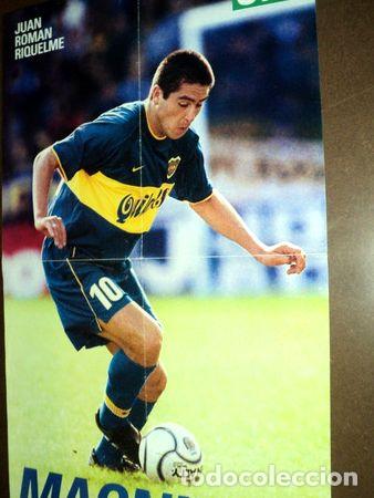 Medaglie tematiche: riquelme boca jrs lamina suelta de ole 34 x 54 cm