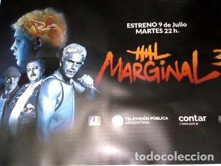 Medaglie tematiche: afiche gigante el marginal iii