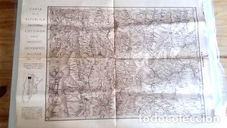 Medaglie tematiche: mapa instgeogmilitar diario la prensa 10 noviembre 1932