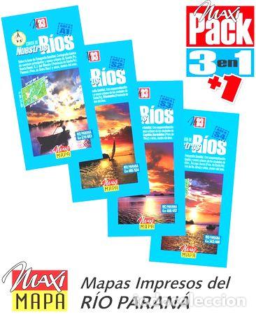 Medaglie tematiche: mapas rio parana satelital impresos 31 s1 s2 s3 s4