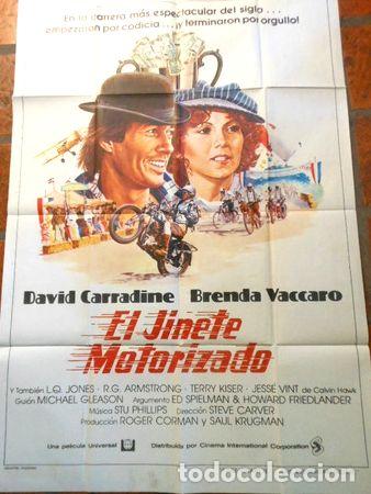 Medaglie tematiche: afiche de cine el jinete motorizado cod 244