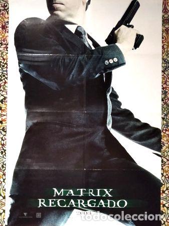 Medalhas tem&aacute;ticas: afiche matrix recargado original cine