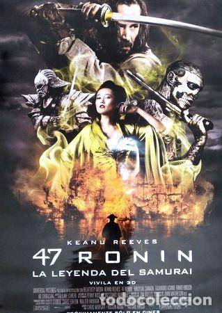 Medallas tem&aacute;ticas: afiche original 47 ronin cine