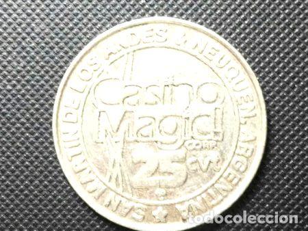 Medallas tem&aacute;ticas: ficha casino magic san martin de los andes y neuquen 25 ctv