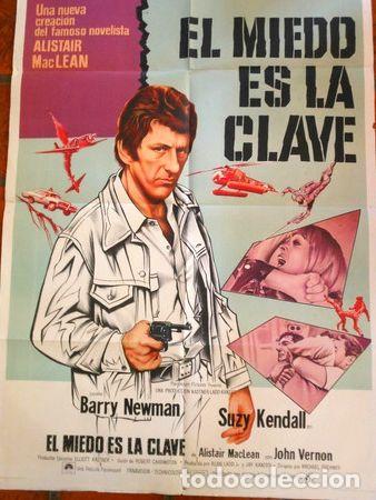 Medallas tem&aacute;ticas: afiche de pelicula el miedo es la clave