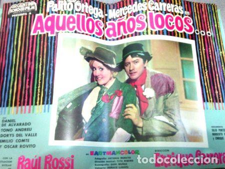 M&eacute;dailles th&eacute;matiques: afiche pelicula aquellos anos locos palito ortega 1