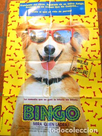 Medallas tem&aacute;ticas: afiche de cine bingo cod170