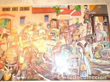 Medallas tem&aacute;ticas: laminas escolares billiken antiguas buenos aires colonial