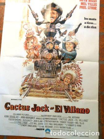 Medalhas tem&aacute;ticas: afiche de cine cactus jack el villano cod 240