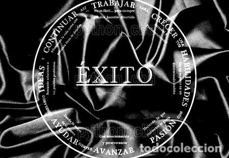 Medalhas tem&aacute;ticas: posters motivacionales camino al exito 42x30 cm nuevos