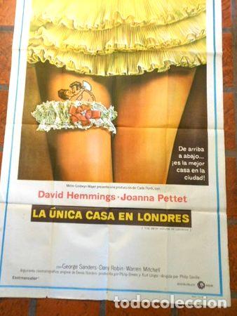 Medalhas tem&aacute;ticas: afiche de cine la unica casa en londres cod 194