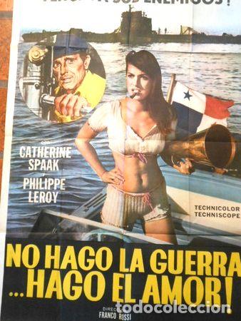 M&eacute;dailles th&eacute;matiques: afiche de cine no hago la guerra hago el amor cod190