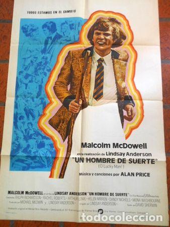 M&eacute;dailles th&eacute;matiques: afiche de cine un hombre de suerte n60