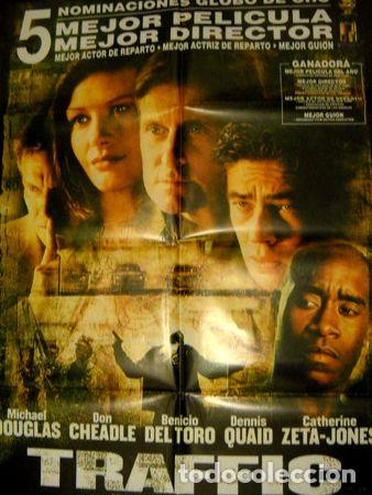 Medalhas tem&aacute;ticas: afiche traffic michael douglas oscar mejor benicio del toro