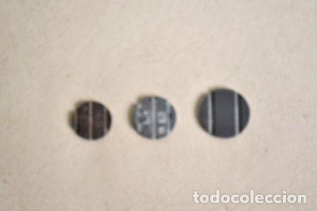 Medallas tem&aacute;ticas: lote de 3 cospeles distintos tamanos segun fotos
