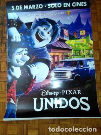 Medallas tem&aacute;ticas: poster original de cines pelicula unidos de disney