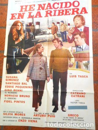 Thematische Medaillen: afiche de cine he nacido en la ribera susana gimenez n28
