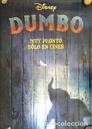 Medallas tem&aacute;ticas: afiche dumbo tim burton original cine - Foto 1