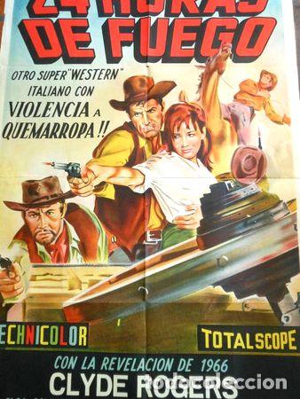 Thematische Medaillen: afiche de pelicula 24 horas de fuego