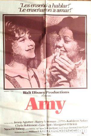 Thematische Medaillen: antiguo afiche poster original de cine amy