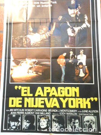 Medalhas tem&aacute;ticas: afiche de cine el apagon de nueva york cod 234