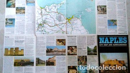 Medalhas tem&aacute;ticas: mapa napoles ciudad