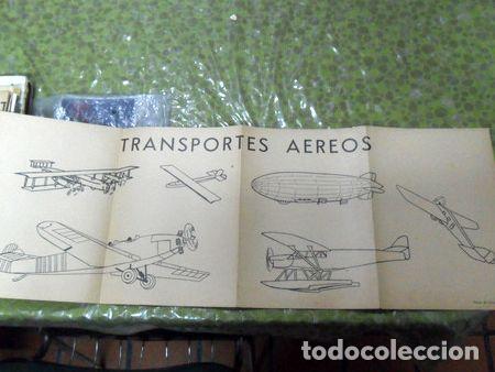 Medalhas tem&aacute;ticas: lamina cartel transportes aereos avion zeppelin ave pajaro