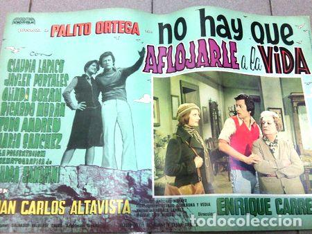 Medalhas tem&aacute;ticas: afiche no hay que aflojarle a la vida palito ortega 1
