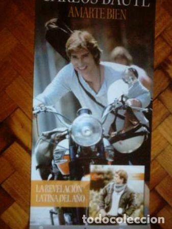Medallas tem&aacute;ticas: carlos baute limitado no dvd cd poster promo rarisimo