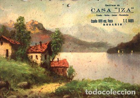 Medalhas tem&aacute;ticas: 3 cartones publicitarios de casas iza y erma rosario